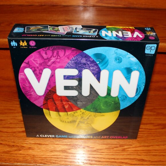 3/$77❤️VENN board game USAopoly Team Party Family Word Picture Association Color - Picture 14 of 14